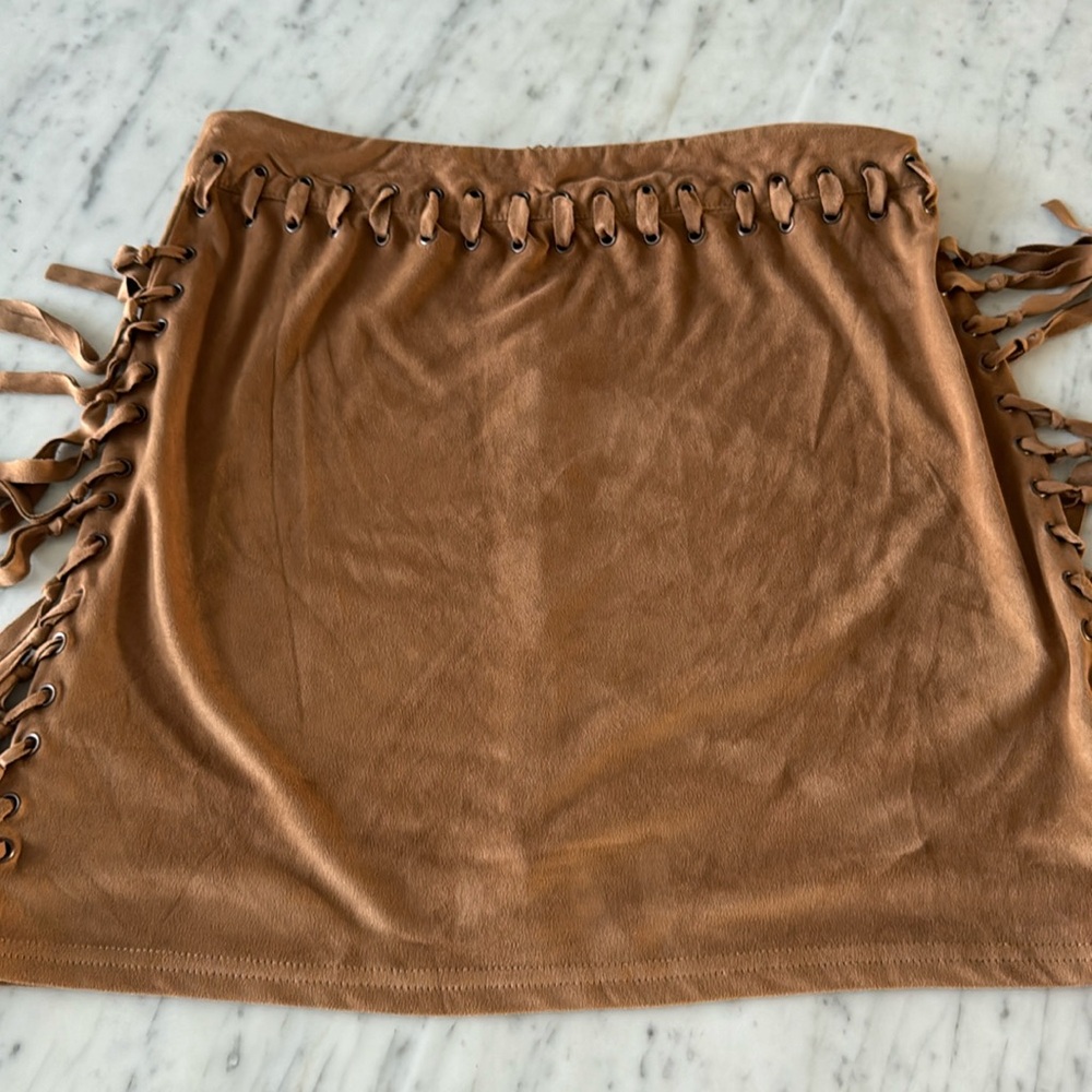 Indian fringe miniskirt